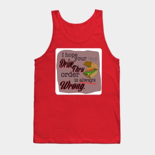 First World Curse - Drive Thru Tank Top